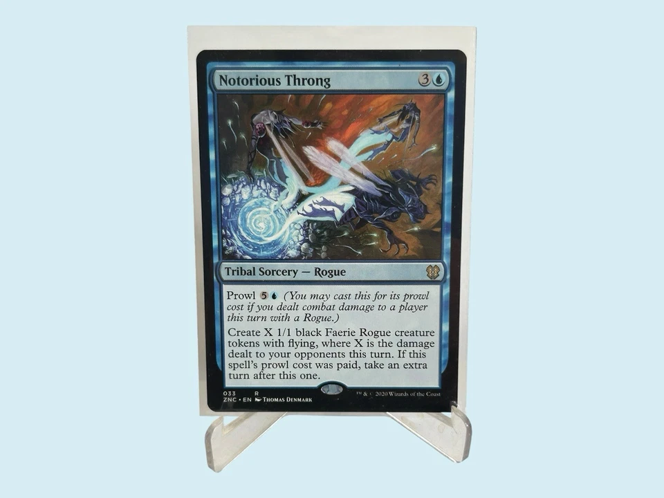 Notorious Throng, Zendikar Rising, NM, Magic the Gathering MTG - Image 1 of 1