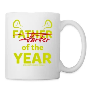 Shrek Father Of The Year Funny Quote Coffee/Tea Mug, One Size, white - Picture 1 of 4