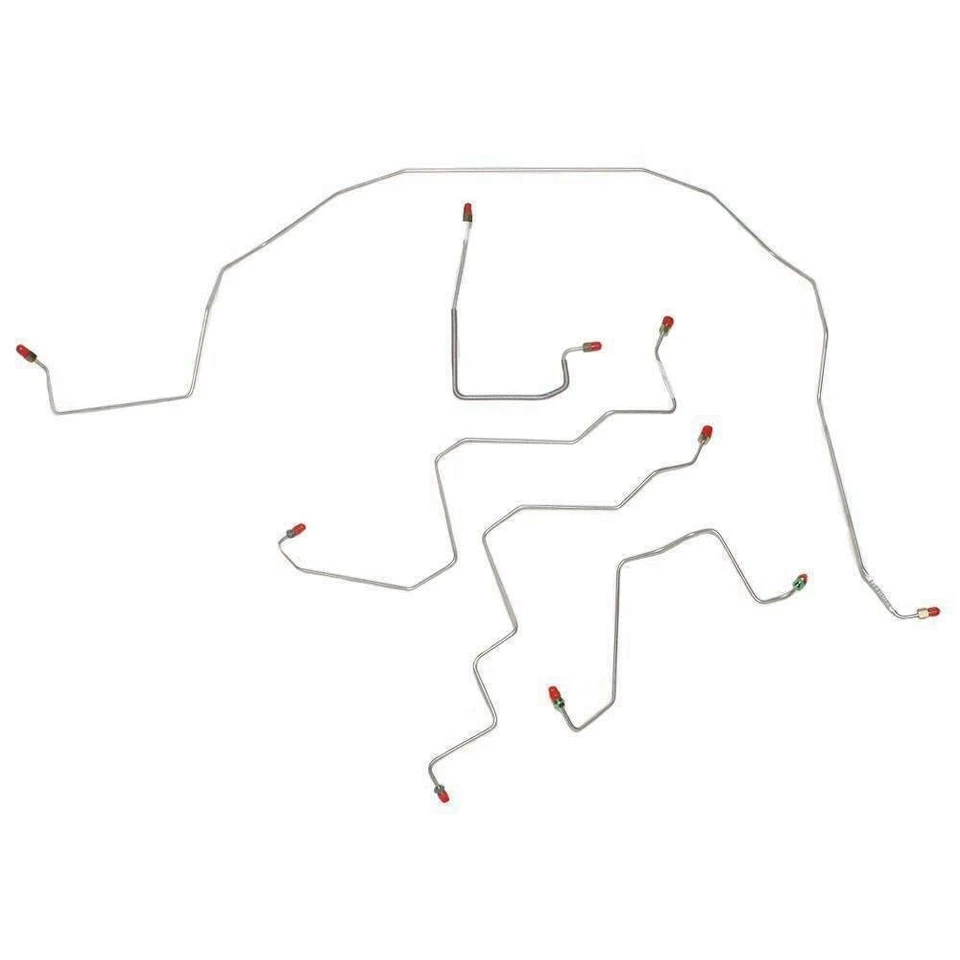 Комплект переднего тормозного троса подходит для Dodge Ram 1500 2006 полный привод задний ABS-WKT0601SS - Изображение 1 из 1