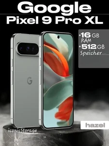 Google Pixel 9 Pro XL 512GB Hazel 5G Grau Neu original versiegelt - Bild 1 von 11
