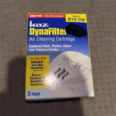 Kaz DynaFlter Protec Air Cleaning Humidifier Cartridge - White (K14-3P) - Image 1 of 4