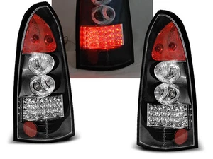rear lights for OPEL ASTRA G 1997 1998 1999 2000 2001 2002-2004 estate black LED - Picture 1 of 1