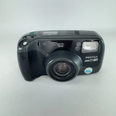 Pentax Zoom 90-WR Film Camera 35mm Water-Resistant Wireless Remote For Parts - Image 1 of 4
