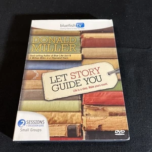 Donald Miller :Let Story Guide You 2 Sessions 1x DVD + Discussion Guide. Rare. - Picture 1 of 8