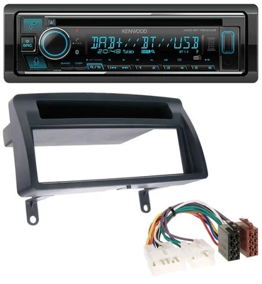 Kenwood MP3 Bluetooth DAB USB CD Autoradio für Toyota Corolla E12 2003-2008 dunk - Bild 1 von 4