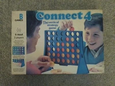 MB Games Connect 4 Vintage Board Game 1975 Edition, Boxed Original - Image 1 of 4