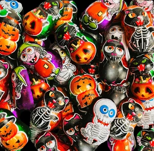 240G Halloween Schokolade Figuren | Vollmilchschokolade Mit Milchcreme | Lustige - Bild 1 von 12