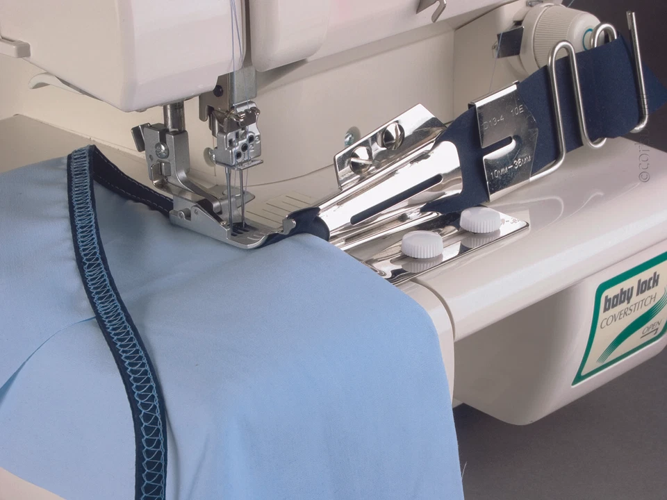 Babylock Coverlock - Double Fold Bias Binder with Guide Rake 30mm - #D13-4-08E - Image 1 of 1