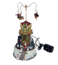 Carillon Natalizio Elettrico: Casa Babbo Natale