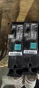 Murray MP-AT MP120AFC 20A 1-Pole Arc Fault Combination Circuit Breaker 120VAC - Bild 1 von 2