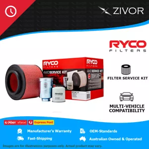 New RYCO 4WD Filter Service Kit For FORD RANGER PK 3.0L WEAT/WEC RSK4 - Picture 1 of 6