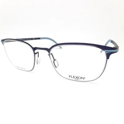 Flexon B2007 0412 Azul 50mm con Almohadillas Nariz Nuevos Marcos Auténticos Foto 1 de 4