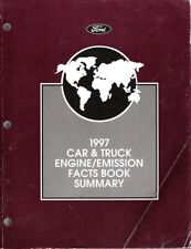 1997 Ford Car & Truck Engine/Emission Facts Book Summary Manual Fcs1209697 (Fits: Lincoln)