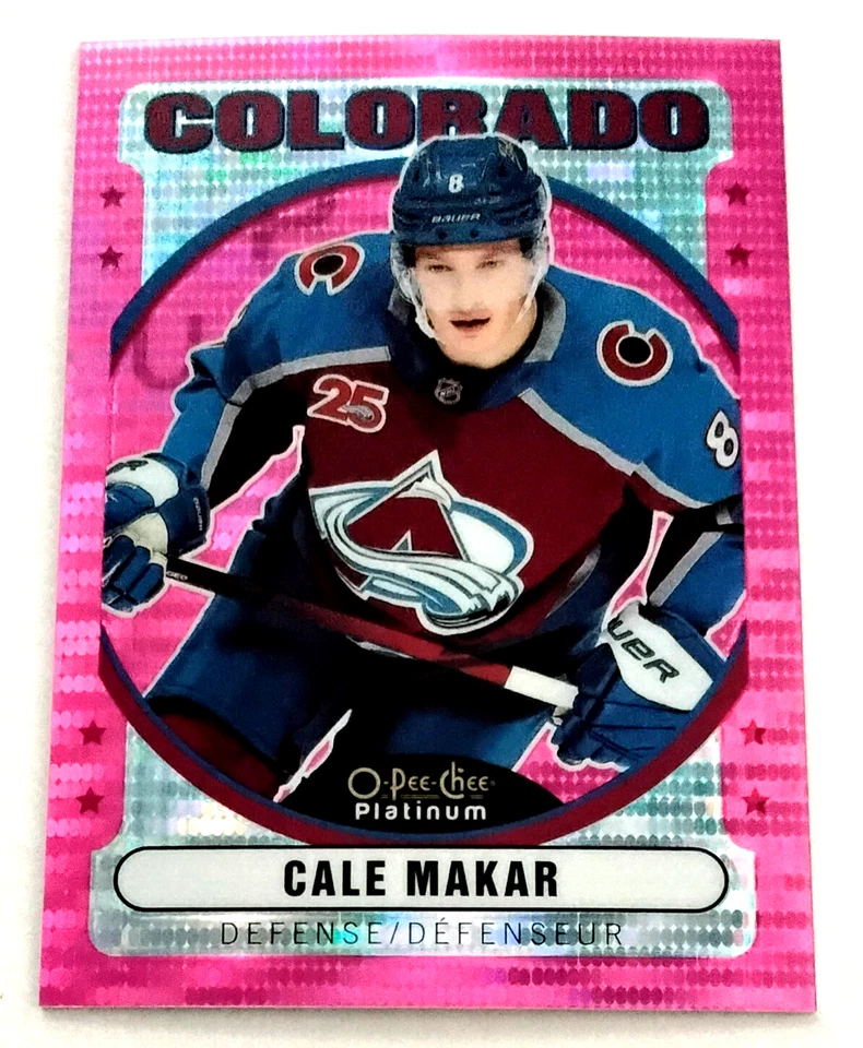 2021-22 CALE MAKAR Retro Pink Pulsar Colorado Avalanche R-59 O Pee Chee Platinum - Image 1 of 2