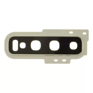 Camera Lens Back with Bezel for Samsung Galaxy S10 Silver Lens Picture Visual - Picture 1 of 2