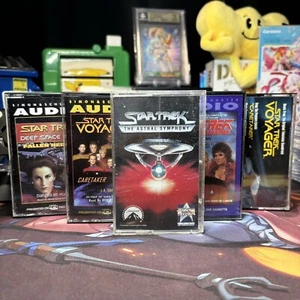 Star Trek Audiobook And Soundtrack Cassette Lot - 5 In All - Picture 1 of 7