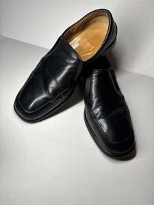 Zapatos informales venecianos negros mocasines de conducción Bruno Magli para hombre 10 M - Imagen 1 de 11