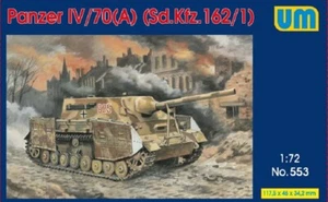 Tanque Unimodel 553 - 1/72 UM 553 IV/70(A) (vehículo eléctrico) 162/1), modelo plástico a escala - Imagen 1 de 12