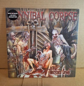CANNIBAL CORPSE The Wretched Spawn SEALED coloured LP / Monstrosity, Bloodbath - Picture 1 of 12