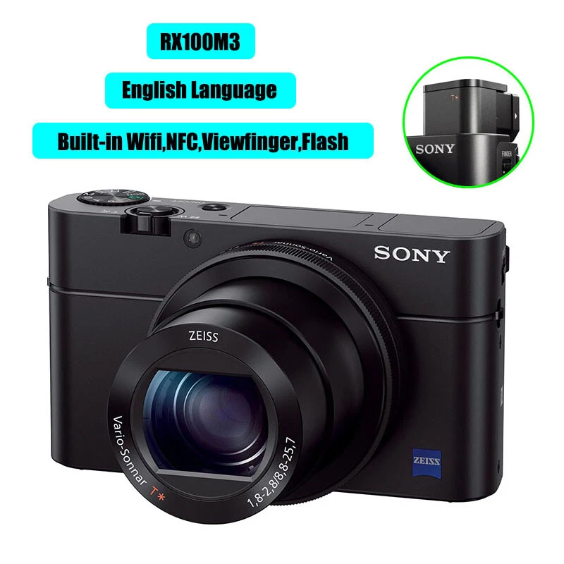 Preços baixos em Sony Cyber-shot DSC-RX100 III Câmeras Digitais | eBay