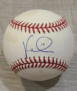 Von Vernon Wells Toronto Blue Jays signierter OML Baseball, mit AAA COA - Bild 1 von 5