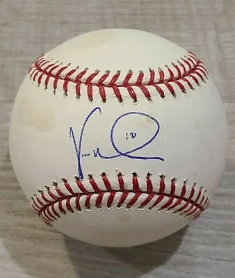 Vernon Wells Toronto Blue Jays Autographed OML Baseball, w/ AAA COA - Image 1 of 4
