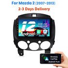 Carplay For Mazda 2 2007-2013 Car Stereo Radio SAT Nav GPS WIFI BT FM DAB+ 2+32G