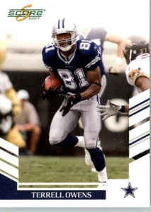 2007 Score Football #4 Terrell Owens - Cowboys - Picture 1 of 2
