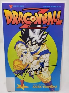 Chris Sabat firmado autografiado VIZ Dragon Ball Z # 1 actor de voz Vegeta - Imagen 1 de 3
