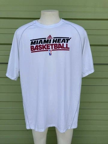 NBA MIAMI HEAT ADIDAS MEN T-SHIRT JERSEY Mario Chalmers #15 size XLT #5460 Cover