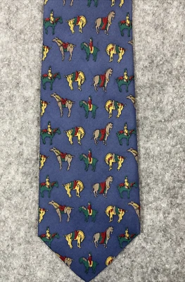 Corbata para hombre Museo de Bellas Artes Boston Horse 100 % seda hecha en Corea Foto 1 de 4