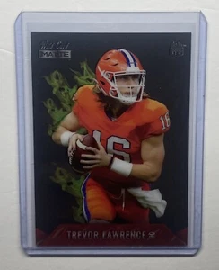 Trevor Lawrence ROOKIE HEAT Wild Card Matte MRHR-1 GREEN FLAMES - MINT! - Bild 1 von 2