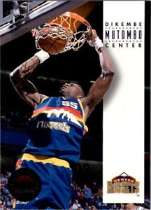 1993-94 SkyBox Premium Denver Nuggets Basketball Card #63 Dikembe Mutombo