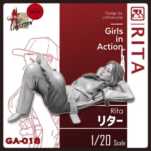 ZLPLA Genuine 1/20 Rita Girls in Action Resin Figure Assembly Model Kits GA-018 - Picture 1 of 7