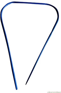 UKSCOOTERS VESPA PROTECTOR DE PIERNAS EMBELLECEDOR AZUL PX LML T5 PE 2T 4T PLÁSTICO BLANDO - Imagen 1 de 2