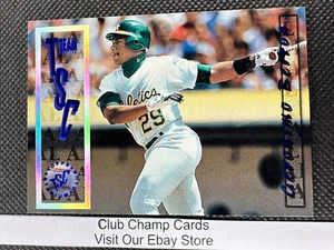 1996 #TSC-225 Geronimo Berroa Topps estadio club atletismo de béisbol - Imagen 1 de 2