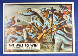 1962 Topps Civil War News - #68 "The Will to Win" - ExMt Condition