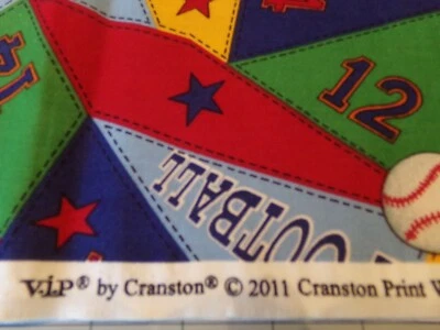 3/4 YD X 42" SOCER FOOT BALL BASEBALL ALL SPORTS by VIP  #5762 - Image 1 of 3