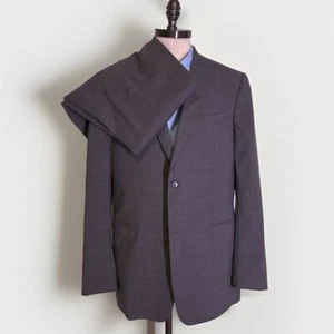 $2950 CURRENT Z Zegna Gray Suit Jacket Pants US 44 Long W34 IT56 Wool Tall - Picture 1 of 12