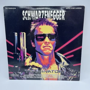 The Terminator Laserdisc LD Movie Widescreen Edition Schwarzenegger - Picture 1 of 2
