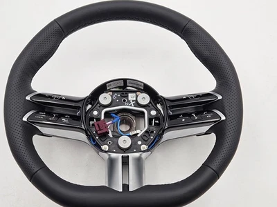 Volante conductor Mercedes-Benz GLB250 23-24 cuero negro 0004609117 OEM Foto 1 de 4