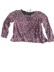 Neu Allie & Rob Damen Shirt Top Gepard Print Gr. Lg Animal Print City Vibe - Bild 1 von 9
