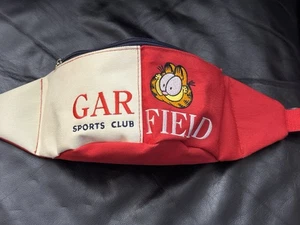 Vintage GARFIELD Sports Club Fanny Pack Waist Bag 1978 RARE - Picture 1 of 16