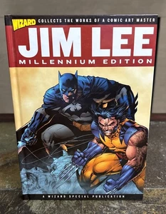 Libro de arte The Wizard Jim Lee Millennium Edition HC Wolverine Batman X-Men libro de arte libro de arte - Imagen 1 de 4