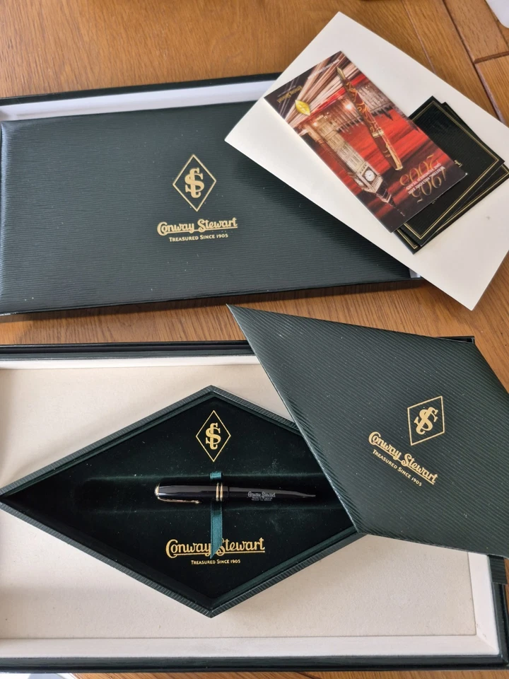 Special Clogau Conway Stewart HM Queen Elizabeth Limited Edition 14/80 Unused - Image 1 of 4