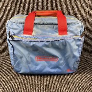Nintendo NES Z Bag Blue Travel Bag Console Carrying Case 1988 Authentic Vintage - Picture 1 of 14