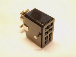 Vintage Beau Cinch Jones S-308-CCT 8-Socket Connector W/Backshell &Strain Relief - Picture 1 of 3