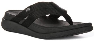 Sandalias De Mujer Fitflop F-Mode Go Con Correa En Negro UK 3 - 8 - Imagen 1 de 4