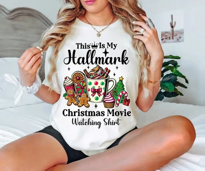 Camisa para ver películas de Navidad This is My Hallmark, regalo de Navidad unisex, Chris Foto 1 de 4