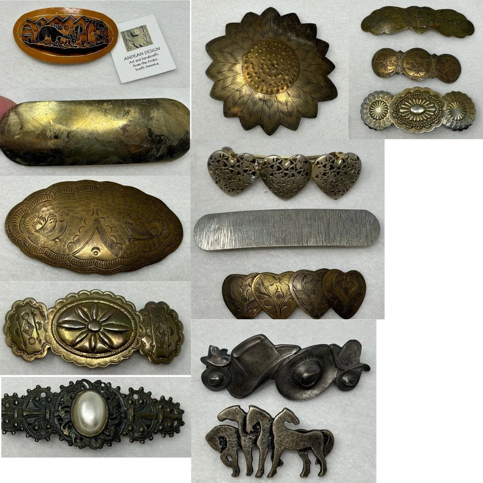 Pinzas para el cabello vintage con pasador - TÚ ELIGES - Más añadido 7/2025 Foto 1 de 1